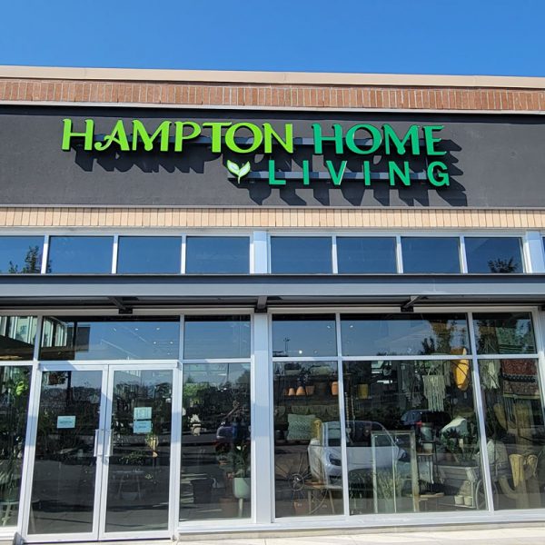 Hampton-Home-Port-Coquitam Illuminated channel letter - Channel letters for business
